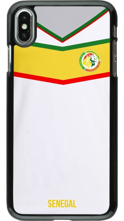 iPhone Xs Max Case Hülle - Senegal 2022 personalisierbares Fußballtrikot iPhone Xs Max Case Hülle - Senegal 2022 personalisierbares Fußballtrikot