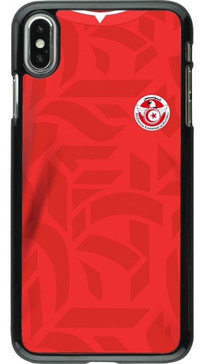 iPhone Xs Max Case Hülle - Tunesien 2022 personalisierbares Fussballtrikot iPhone Xs Max Case Hülle - Tunesien 2022 personalisierbares Fussballtrikot
