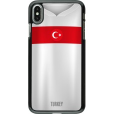 iPhone Xs Max Case Hülle - Türkei personalisierbares Fussballtrikot