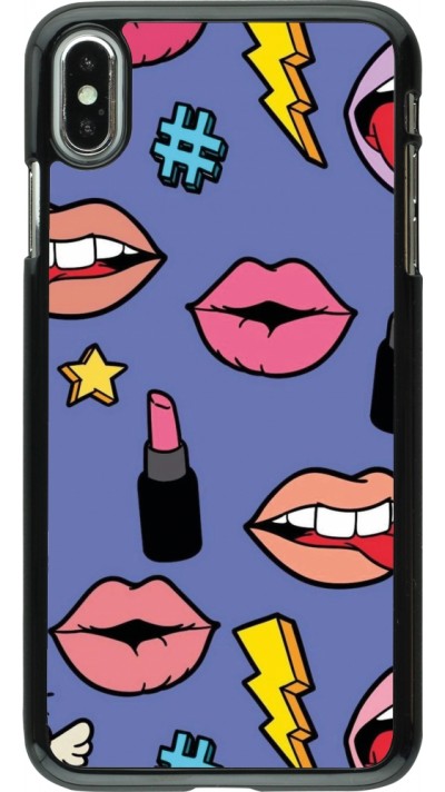 iPhone Xs Max Case Hülle - Lips and lipgloss iPhone Xs Max Case Hülle - Lips and lipgloss