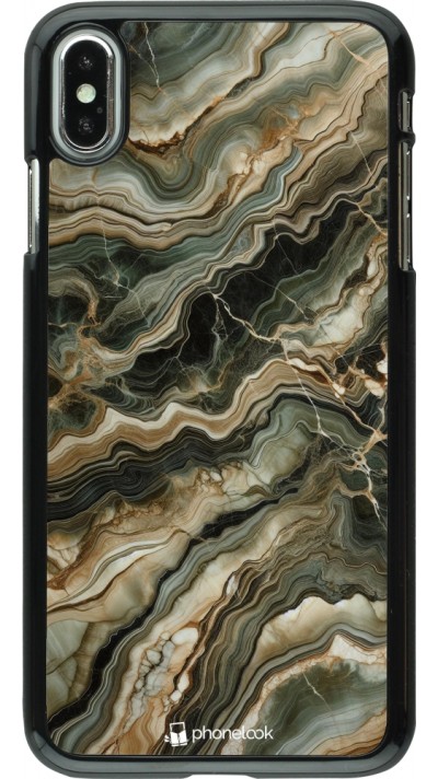 iPhone Xs Max Case Hülle - Oliv Marmor iPhone Xs Max Case Hülle - Oliv Marmor
