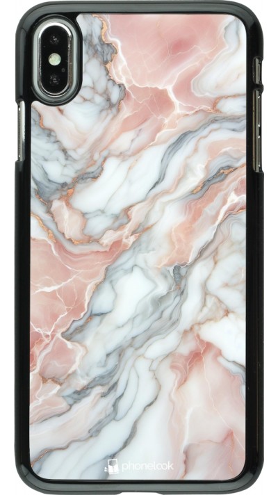 iPhone Xs Max Case Hülle - Rosa Leuchtender Marmor iPhone Xs Max Case Hülle - Rosa Leuchtender Marmor