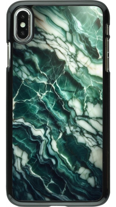 iPhone Xs Max Case Hülle - Majestätischer grüner Marmor iPhone Xs Max Case Hülle - Majestätischer grüner Marmor