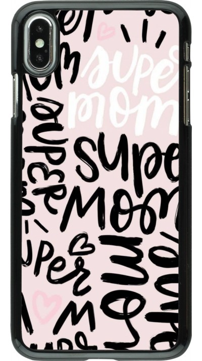 iPhone Xs Max Case Hülle - Mom 2024 Super mom iPhone Xs Max Case Hülle - Mom 2024 Super mom
