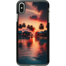 iPhone Xs Max Case Hülle - Paradies Malediven
