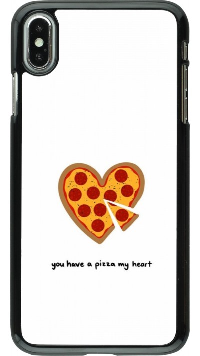 iPhone Xs Max Case Hülle - Saint Valentines Day 26 You have my pizza heart
