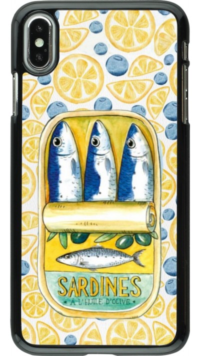 iPhone Xs Max Case Hülle - Sardines in oil 2026