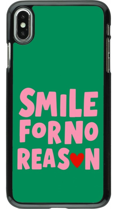 iPhone Xs Max Case Hülle - Smile for no reason 2026