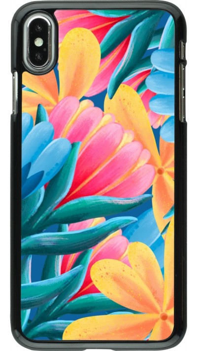 iPhone Xs Max Case Hülle - Spring 23 colorful flowers iPhone Xs Max Case Hülle - Spring 23 colorful flowers
