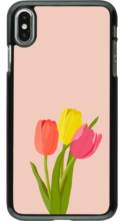 iPhone Xs Max Case Hülle - Spring 23 tulip trio iPhone Xs Max Case Hülle - Spring 23 tulip trio