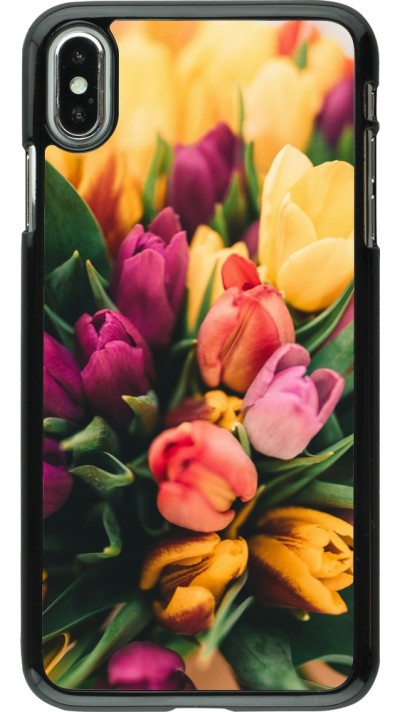 Coque iPhone Xs Max - Bouquet of tulips Spring 2026