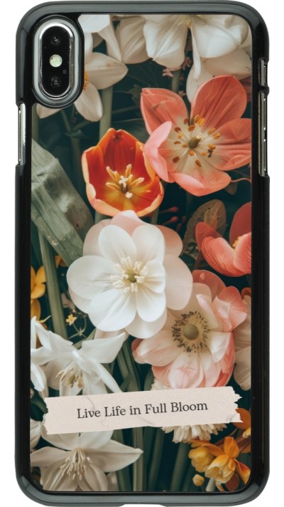Coque iPhone Xs Max - Full Bloom Spring 2026