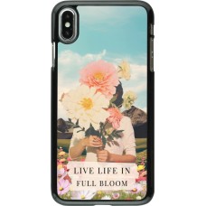 iPhone Xs Max Case Hülle - Live life in full moon Spring 2026