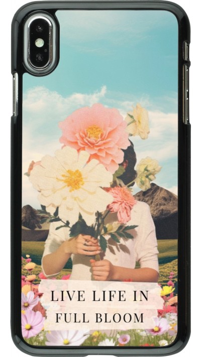 Coque iPhone Xs Max - Live life in full moon Spring 2026