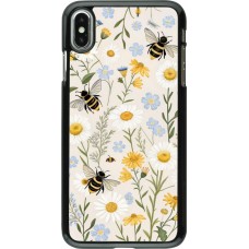 iPhone Xs Max Case Hülle - Pattern bees Spring 2026