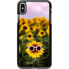 iPhone Xs Max Case Hülle - Sunflower with glasses Spring 2026