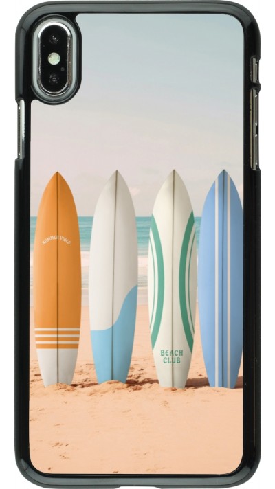 iPhone Xs Max Case Hülle - Summer surfboard 2025