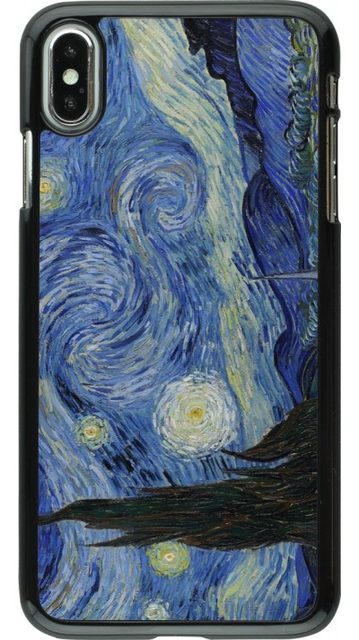 iPhone Xs Max Case Hülle - Kunstbild - Sternennacht - Van Gogh