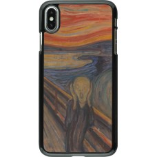 iPhone Xs Max Case Hülle - Kunstbild - Der Schrei - Edvard Munch