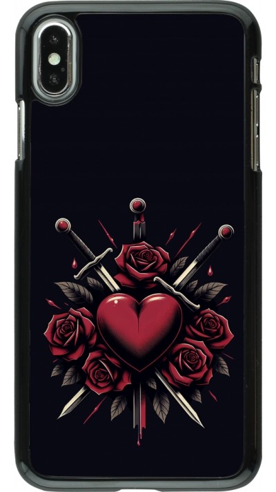 iPhone Xs Max Case Hülle - Valentine 2024 gothic love iPhone Xs Max Case Hülle - Valentine 2024 gothic love