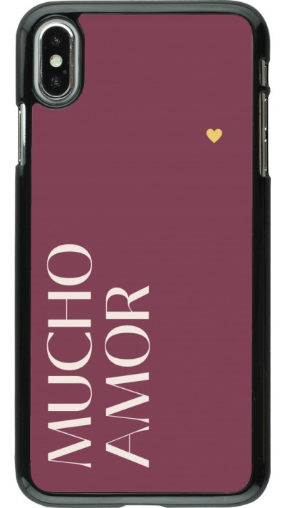 iPhone Xs Max Case Hülle - Valentine 2024 mucho amor rosado iPhone Xs Max Case Hülle - Valentine 2024 mucho amor rosado