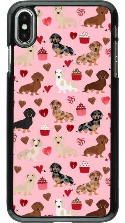iPhone Xs Max Case Hülle - Valentine 2024 puppy love iPhone Xs Max Case Hülle - Valentine 2024 puppy love