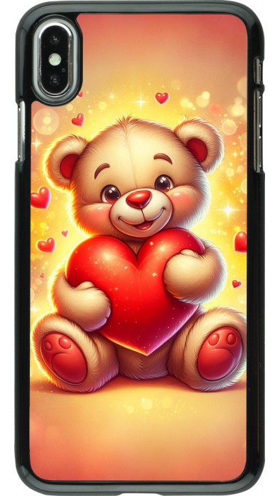 iPhone Xs Max Case Hülle - Valentin 2024 Teddy Liebe iPhone Xs Max Case Hülle - Valentin 2024 Teddy Liebe