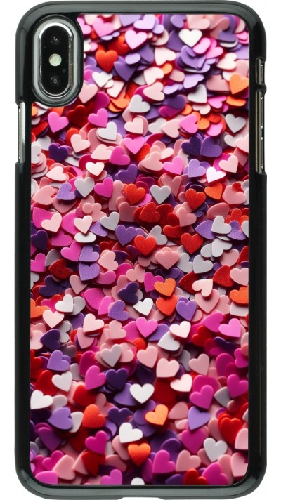 iPhone Xs Max Case Hülle - Valentin 2025 Konfetti iPhone Xs Max Case Hülle - Valentin 2025 Konfetti