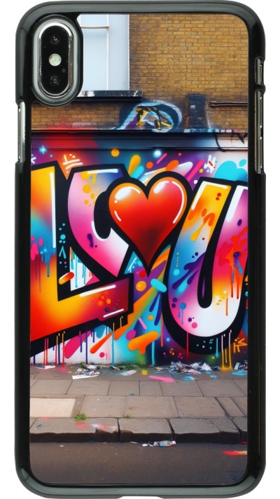 iPhone Xs Max Case Hülle - Valentin 2025 Liebe U Tag iPhone Xs Max Case Hülle - Valentin 2025 Liebe U Tag