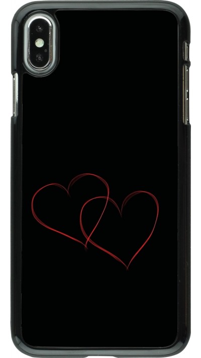 iPhone Xs Max Case Hülle - Valentine 2023 attached heart iPhone Xs Max Case Hülle - Valentine 2023 attached heart