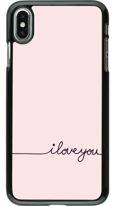 iPhone Xs Max Case Hülle - Valentine 2023 i love you writing iPhone Xs Max Case Hülle - Valentine 2023 i love you writing