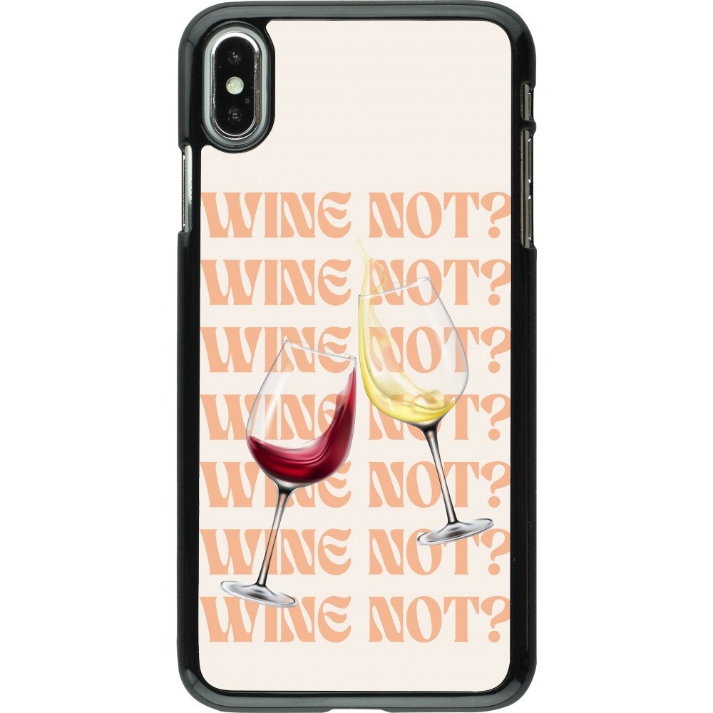 iPhone Xs Max Case Hülle - Wine not