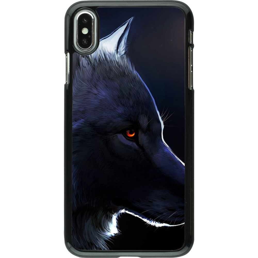 Hülle iPhone Xs Max - Wolf Shape