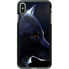 Hülle iPhone Xs Max - Wolf Shape