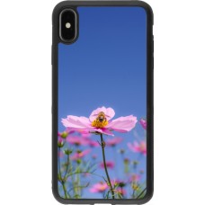 iPhone Xs Max Case Hülle - Silikon schwarz Bee on a flower Spring 2026