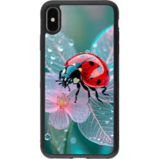 iPhone Xs Max Case Hülle - Silikon schwarz Ladybird in bloom Spring 2026