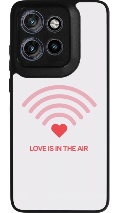 Coque Motorola Moto S50 - Silicone rigide noir Saint Valentines Day 26 Love is in the air