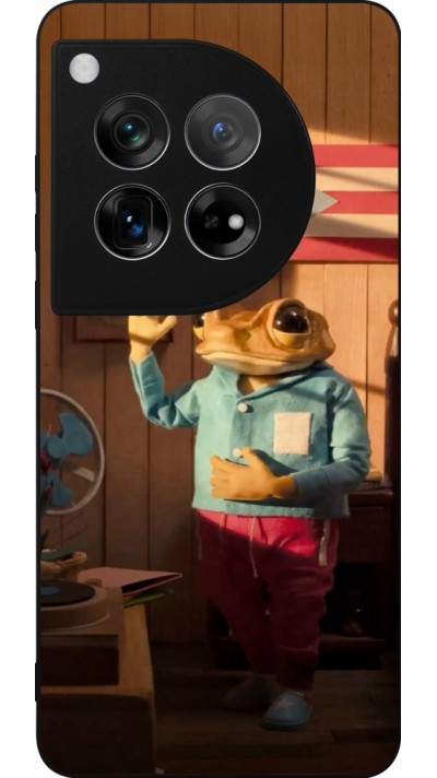 OnePlus 12 Case Hülle - Silikon schwarz Dancing frog DTMF