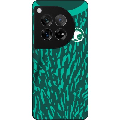 OnePlus 12 Case Hülle - Silikon schwarz Saudi-Arabien 2022 personalisierbares Fussballtrikot