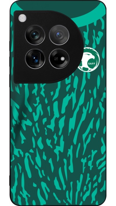 OnePlus 12 Case Hülle - Silikon schwarz Saudi-Arabien 2022 personalisierbares Fussballtrikot