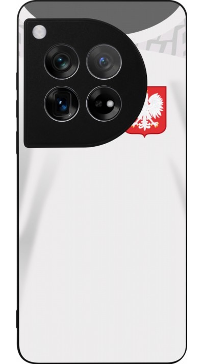 OnePlus 12 Case Hülle - Silikon schwarz Polen 2022 personalisierbares Fussballtrikot