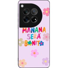 OnePlus 12 Case Hülle - Silikon schwarz Karol G Manana sera bonito