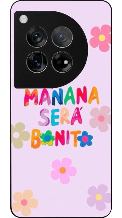 OnePlus 12 Case Hülle - Silikon schwarz Karol G Manana sera bonito