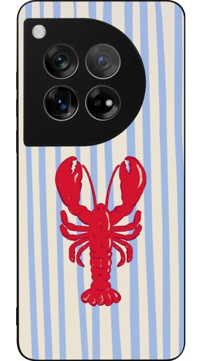 OnePlus 12 Case Hülle - Silikon schwarz Red lobster 2026