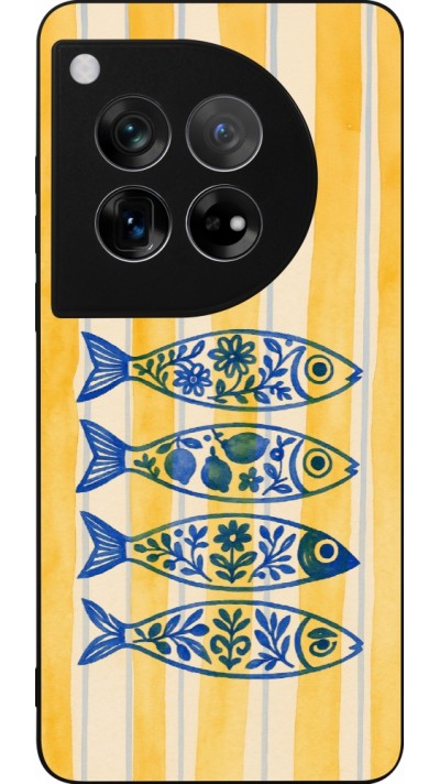 OnePlus 12 Case Hülle - Silikon schwarz Portuguese fish 2026