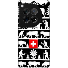 OnePlus 12 Case Hülle - Silikon schwarz Poya Schweiz 1 schwarz