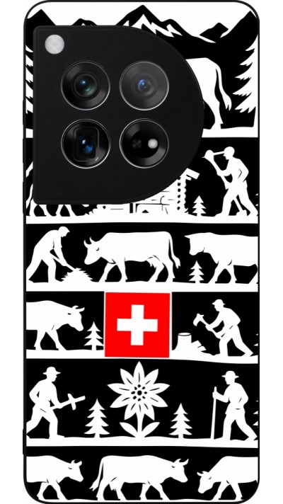 OnePlus 12 Case Hülle - Silikon schwarz Poya Schweiz 1 schwarz