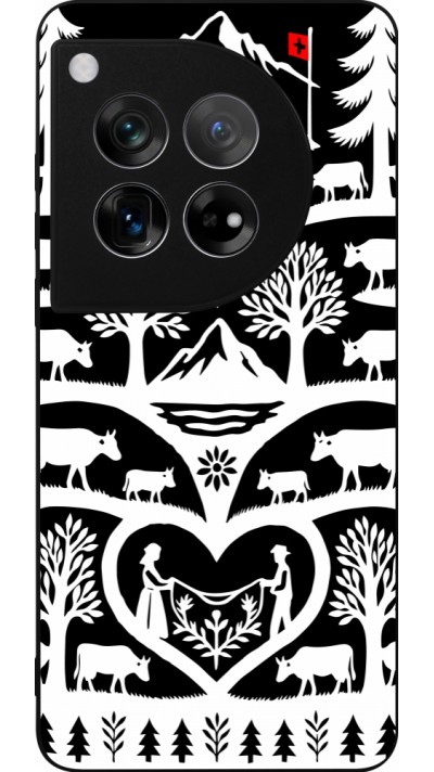 OnePlus 12 Case Hülle - Silikon schwarz Poya Schweiz 2 schwarz
