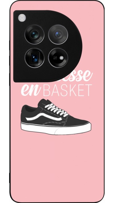 OnePlus 12 Case Hülle - Silikon schwarz princesse en basket