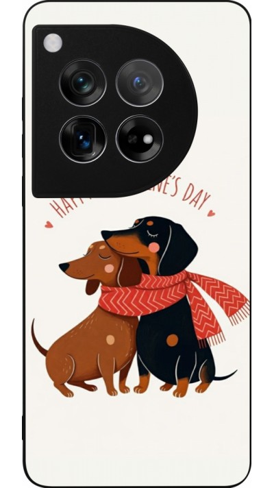 OnePlus 12 Case Hülle - Silikon schwarz Saint Valentines Day 26 Happy Valentine